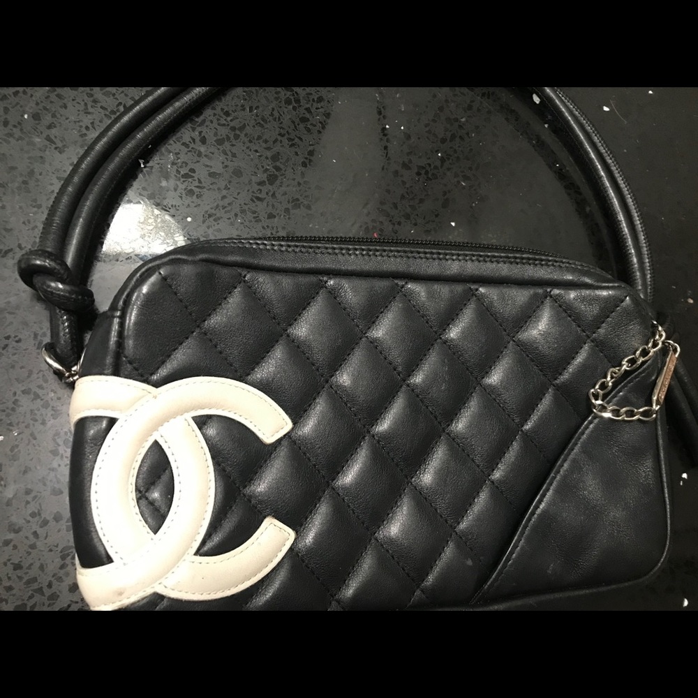 Authentic Chanel cambon ligne pochette